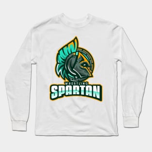 Spartan Wrestling Long Sleeve T-Shirt